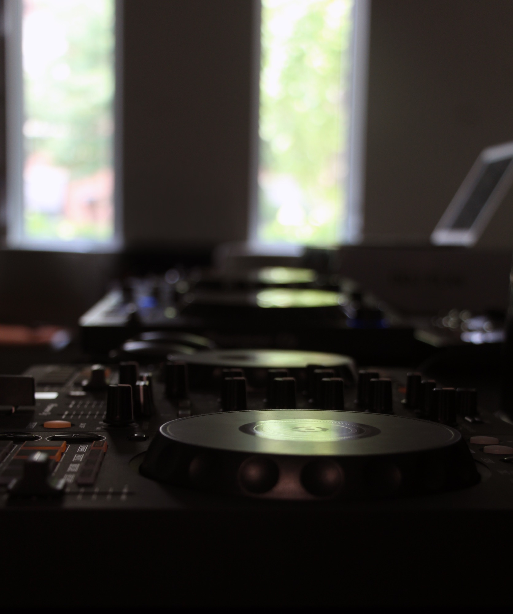 DJ controller ready for a Future of Music session